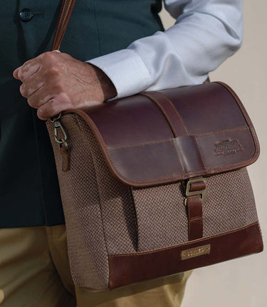 Borsa Laterale Cognac DGR Wayfarer - Trip Machine - cafetwin
