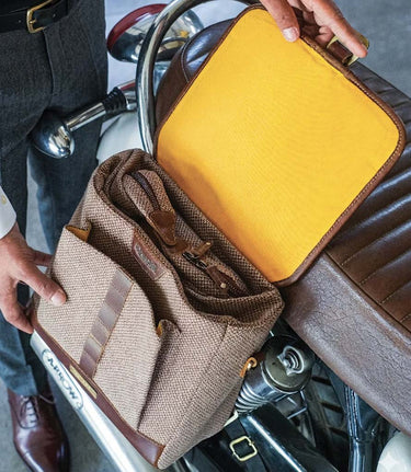 Borsa Laterale Cognac DGR Wayfarer - Trip Machine - cafetwin