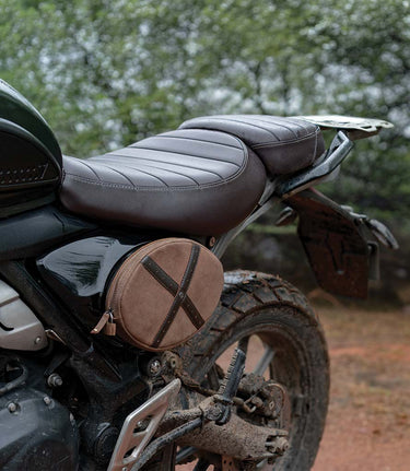 Borsa Laterale Egg Scrambler 400 X - Tobacco - cafetwin
