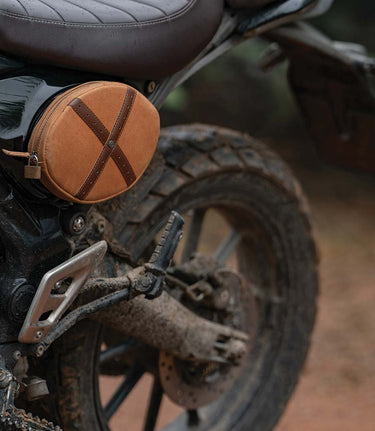 Borsa Laterale Egg Scrambler 400 X - Vintage Tan - cafetwin