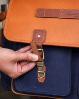 Expedition Blue Side Bag with Brackets - cafetwin