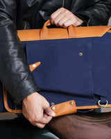 Expedition Blue Side Bag with Brackets - cafetwin