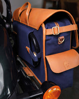 Expedition Blue Side Bag with Brackets - cafetwin