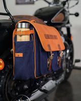 Expedition Blue Side Bag with Brackets - cafetwin