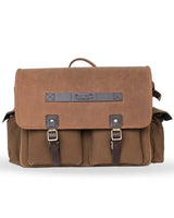 Expedition Brown Side Bag with Brackets - cafetwin