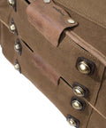 Borsa Laterale Expedition Marrone con Staffe - cafetwin
