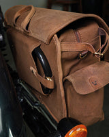 Expedition Brown Side Bag with Brackets - cafetwin