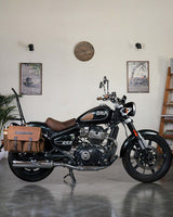 Expedition Brown Side Bag with Brackets - cafetwin