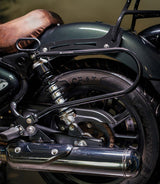 Saddlebag Expedition Brown with Brackets - cafetwin