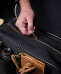 Borsa Laterale Expedition Nera con Staffe - cafetwin