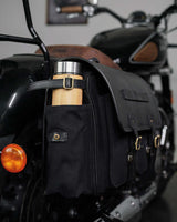 Expedition Black Side Bag with Brackets - cafetwin