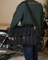 Expedition Black Side Bag with Brackets - cafetwin
