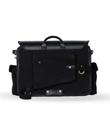 Saddlebag Black Expedition with Brackets - cafetwin
