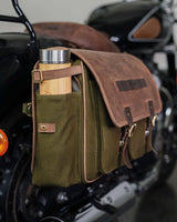 Expedition Green Side Bag with Brackets - cafetwin