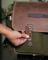 Expedition Green Side Bag with Brackets - cafetwin