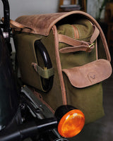 Expedition Green Side Bag with Brackets - cafetwin