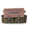 Saddlebag Expedition Green with Brackets - cafetwin