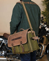 Expedition Green Side Bag with Brackets - cafetwin