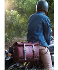 Borsa Laterale Scrambler in pelle