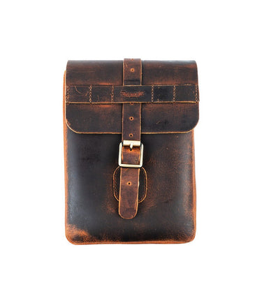 Sacoche latérale Moto Universel Moto Sling Bag Cognac - cafetwin