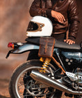Borsa Laterale Moto Universale Moto Sling Bag Cognac - cafetwin
