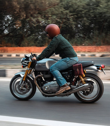 Sacoche latérale Moto Universelle Moto Sling Bag Rouge - cafetwin