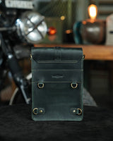 Universal Motorcycle Side Bag Moto Sling Bag Green - cafetwin