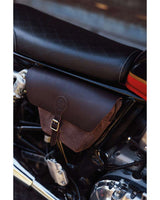 Borsa Laterale per Interceptor / Continental GT 650 / Bear 650 - Marrone - cafetwin