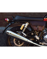 Borsa Laterale per Interceptor / Continental GT 650 / Bear 650 - Marrone - cafetwin