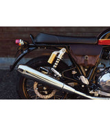 Saddlebag for Interceptor / Continental GT 650 / Bear 650 - Brown - cafetwin