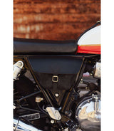 Saddlebag for Interceptor / Continental GT 650 / Bear 650 - Black - cafetwin