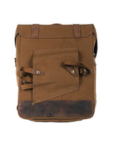 Ventura Side Bag in Canvas & Leather Cafe Twin x Trip Machine Brown - cafetwin