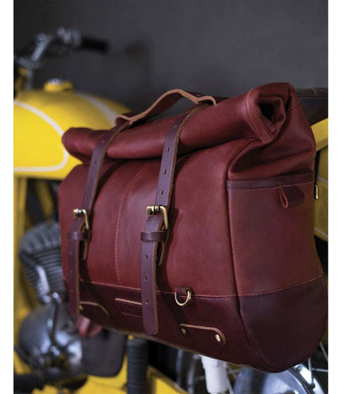 Borsa Laterale Moto Scrambler Trip Machine Cherry Red