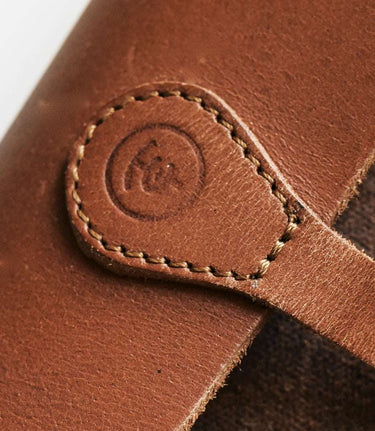 Motorcycle Handlebar Bag - Cafe Twin x Trip Machine - Cognac - cafetwin
