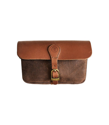 Motorcycle Handlebar Bag - Cafe Twin x Trip Machine - Cognac - cafetwin