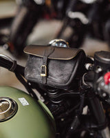 Borsa Manubrio Moto - Cafe Twin x Trip Machine - Nera - cafetwin