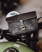 Borsa Manubrio Moto - Cafe Twin x Trip Machine - Nera - cafetwin