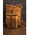 Borsa Moto Laterale Vintage Trip Machine - Vintage Tan - cafetwin