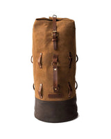 Trip Machine Military Duffle Bag Motorcycle Bag - Brown - cafetwin