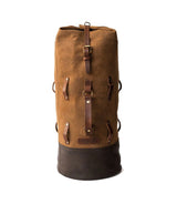 Trip Machine Military Duffle Bag Motorcycle Bag - Brown - cafetwin