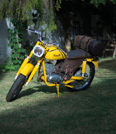 Sac Moto Military Duffle Bag Trip Machine - Marron - cafetwin