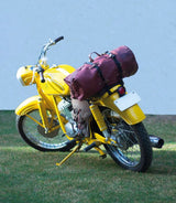 Motorcycle Bag Military Duffle Bag Trip Machine Red - cafetwin