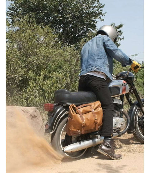 Borsa Laterale Moto Scrambler