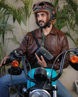 Sacoche Moto "Sidekick" Noire - Multifonction - cafetwin