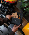 Borsa Moto "Sidekick" Nera - Multifunzionale - cafetwin