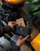 Sacoche Moto "Sidekick" Noire - Multifonction - cafetwin
