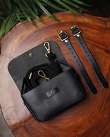 Sacoche Moto "Sidekick" Noire - Multifonction - cafetwin