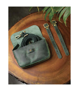 Motorcycle Bag "Sidekick" Green - Multifunctional - cafetwin