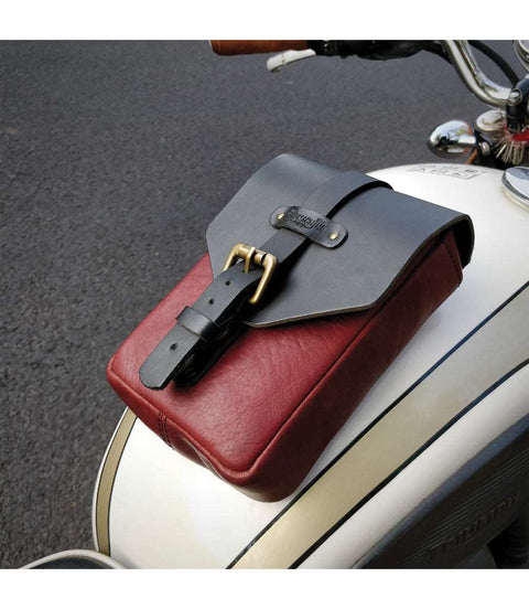 Borsa Serbatoio Moto Vintage Piccola Cherry Red