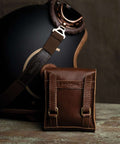 Borsa Porta Casco Cognac - Trip Machine - cafetwin